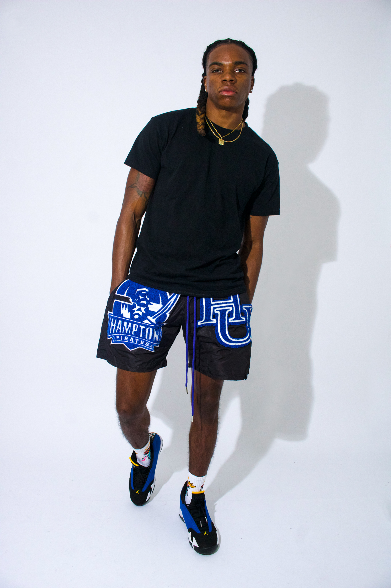 Hampton University Shorts - Black - 1921Movement
