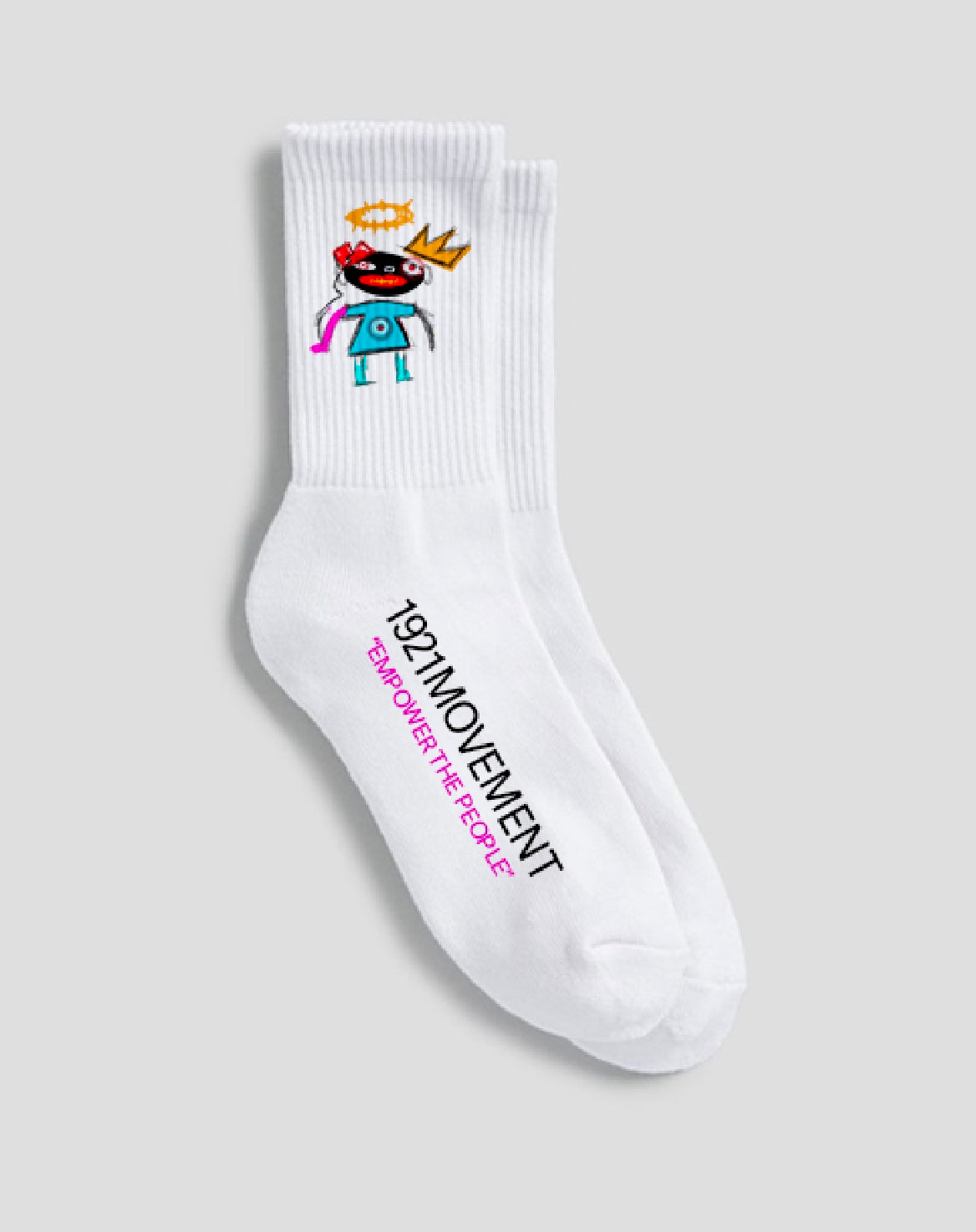 Black Boy Fly Mid Crew Socks - 1921Movement