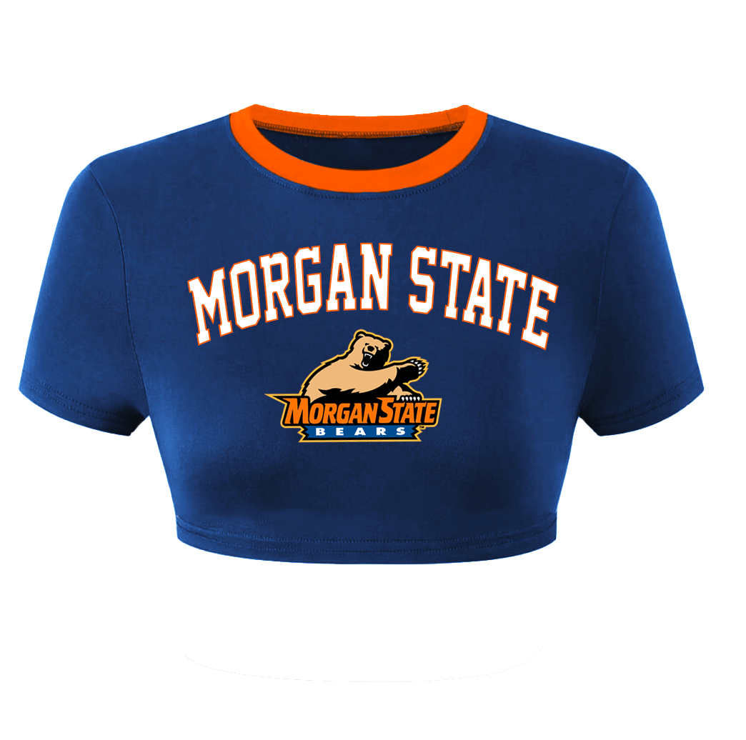 Morgan State Crop Top - Main Image