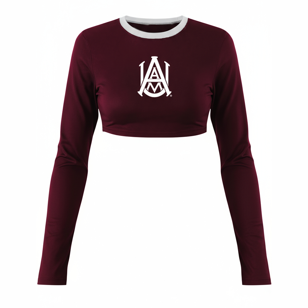 AAMU Crop Longsleeve