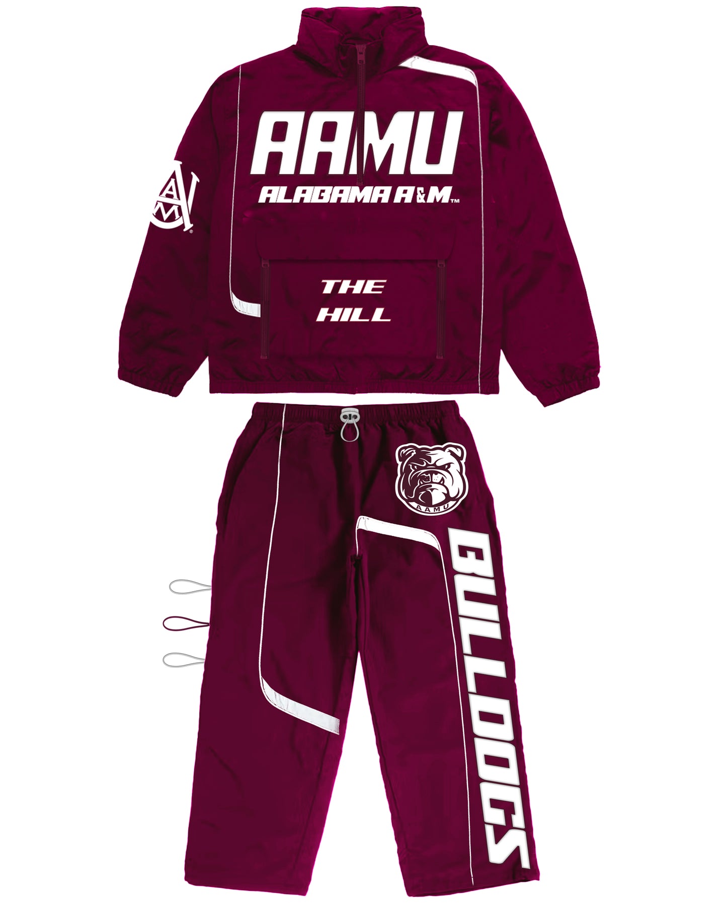 AAMU Windbreaker Set