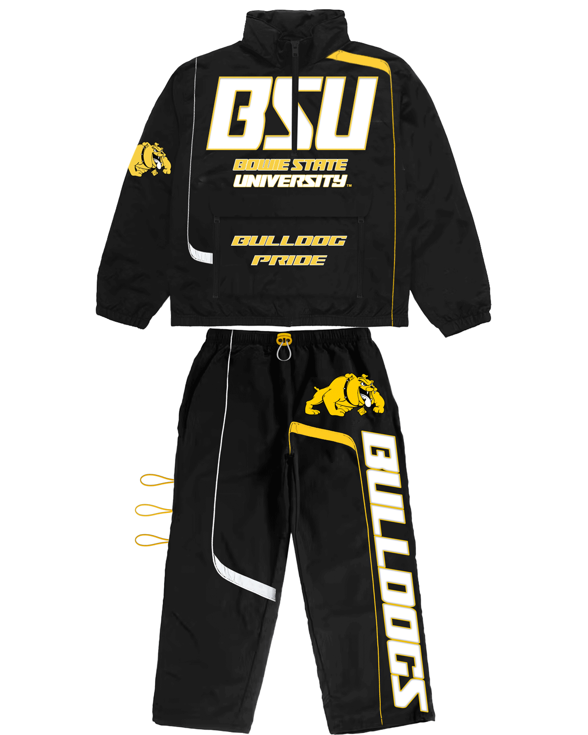 Bowie State Windbreaker Set (Pre-Order 4 weeks)