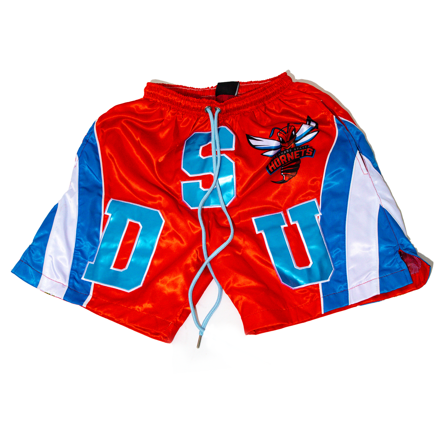 Delaware State Satin Shorts