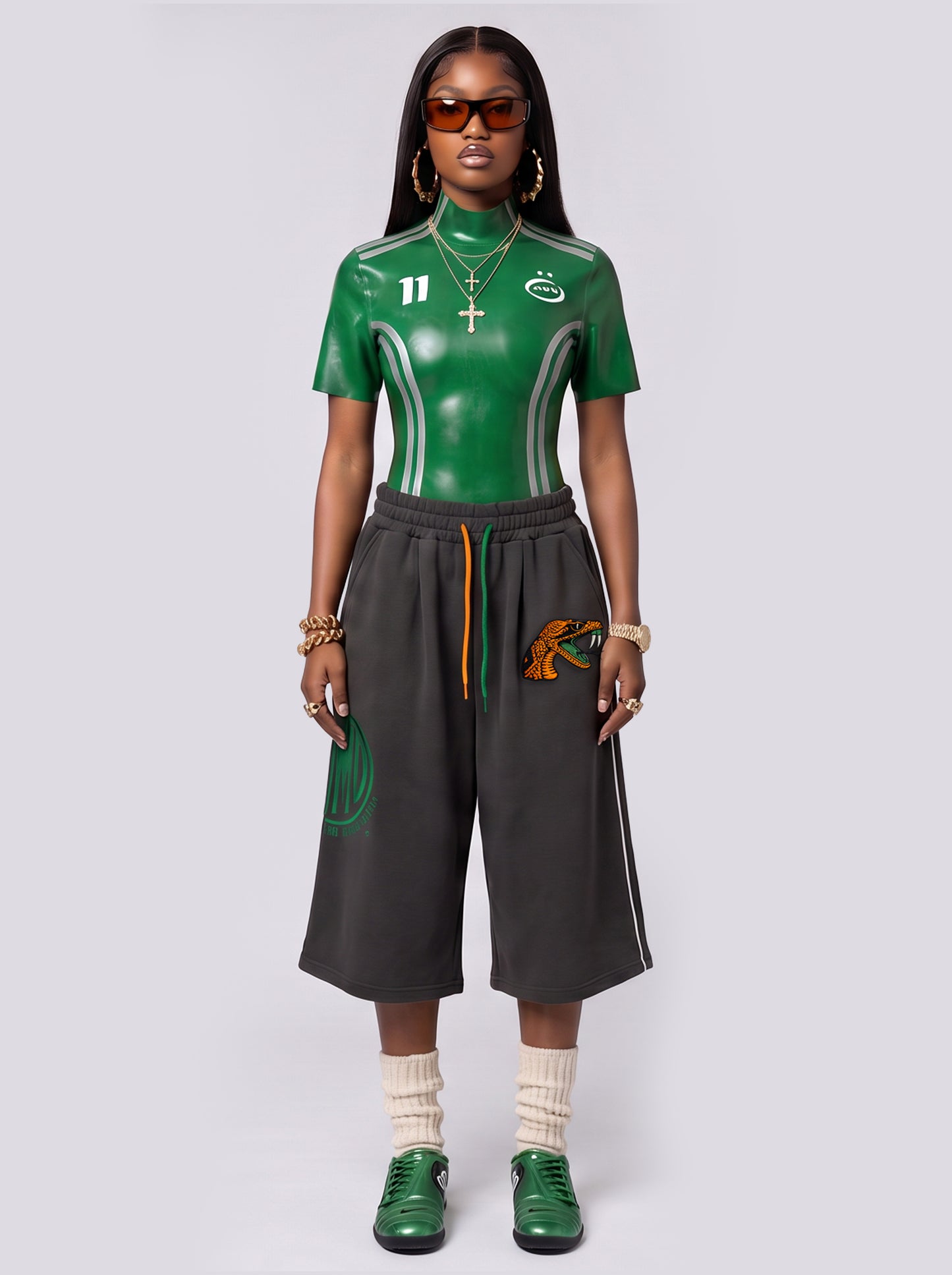FAMU Fleece Shorts Remix