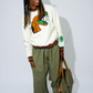 Model Wearing FAMU Sweatshirt  - FAMU Apparel and Clothing - 1921 movement