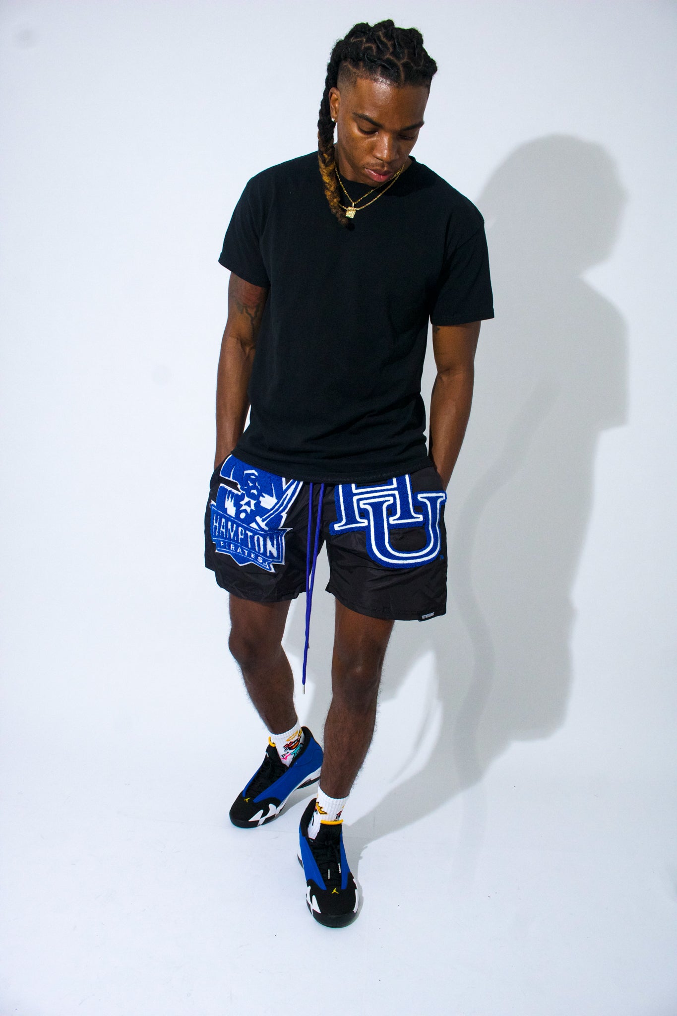 Hampton University Shorts - Black