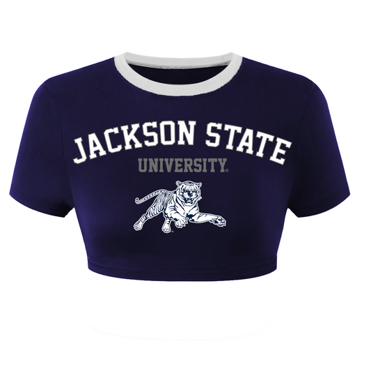 Jackson State University Crop Top - 1921Movement