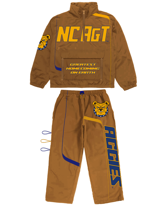 NC A&T Windbreaker Set (Pre-Order 4 weeks) - 1921Movement