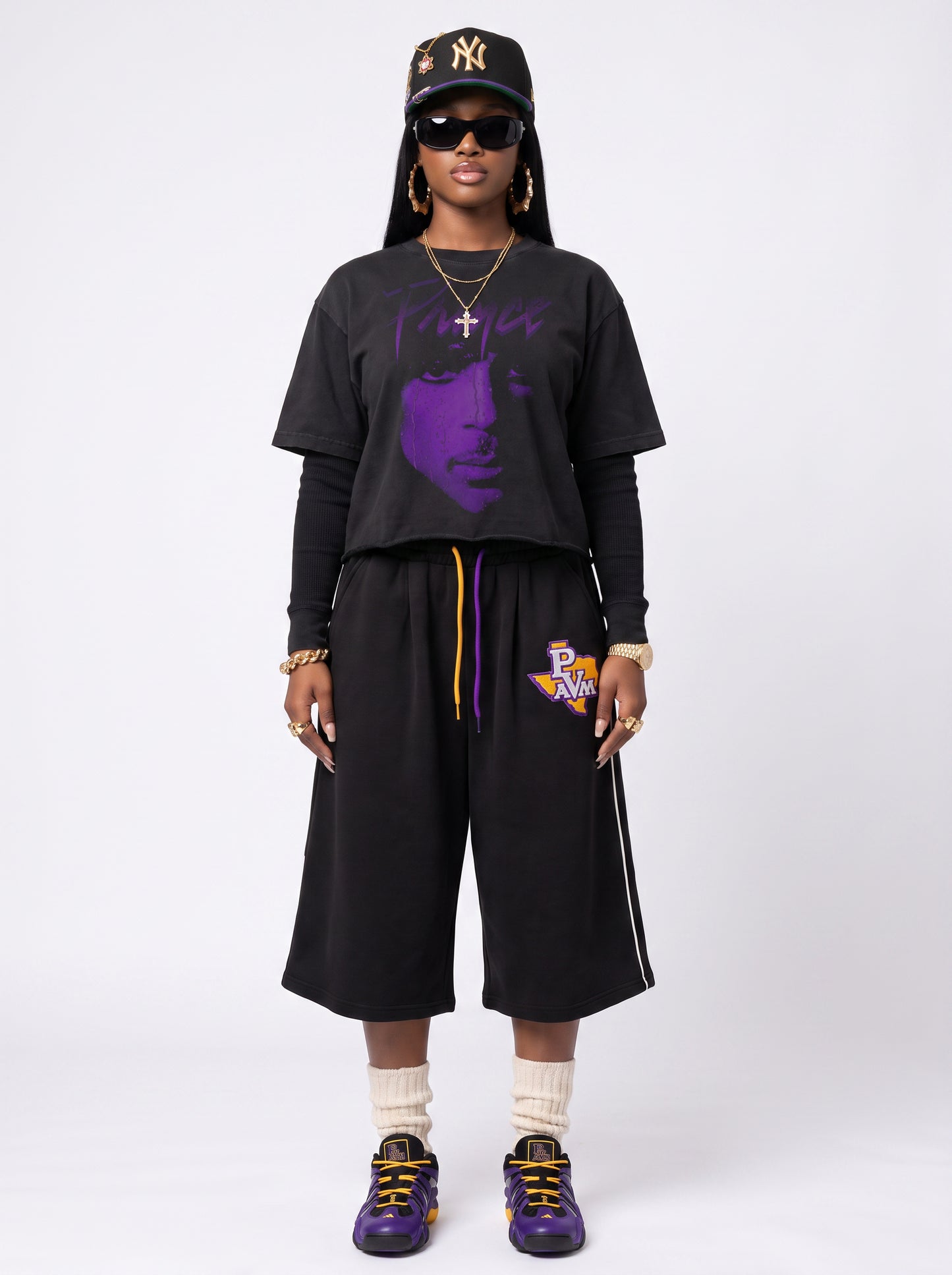 PVAMU Fleece Shorts Remix
