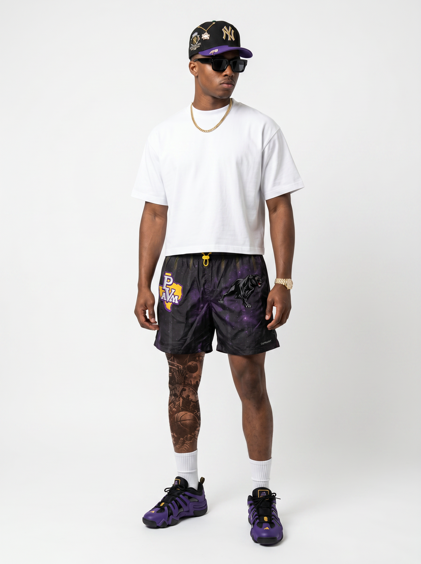 PVAMU Galaxy Shorts
