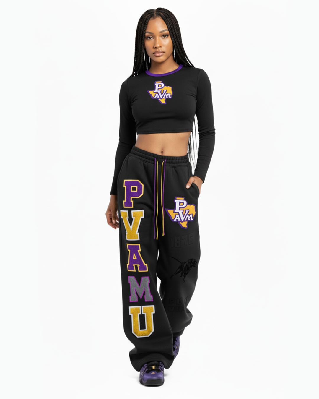 PVAMU Crop Longsleeve