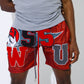 Model wearing Winston Salem State Shorts - WSSU Apparel and Clothing - 1921 Movement