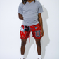 Model wearing Winston Salem State Shorts - WSSU Apparel and Clothing - 1921 Movement