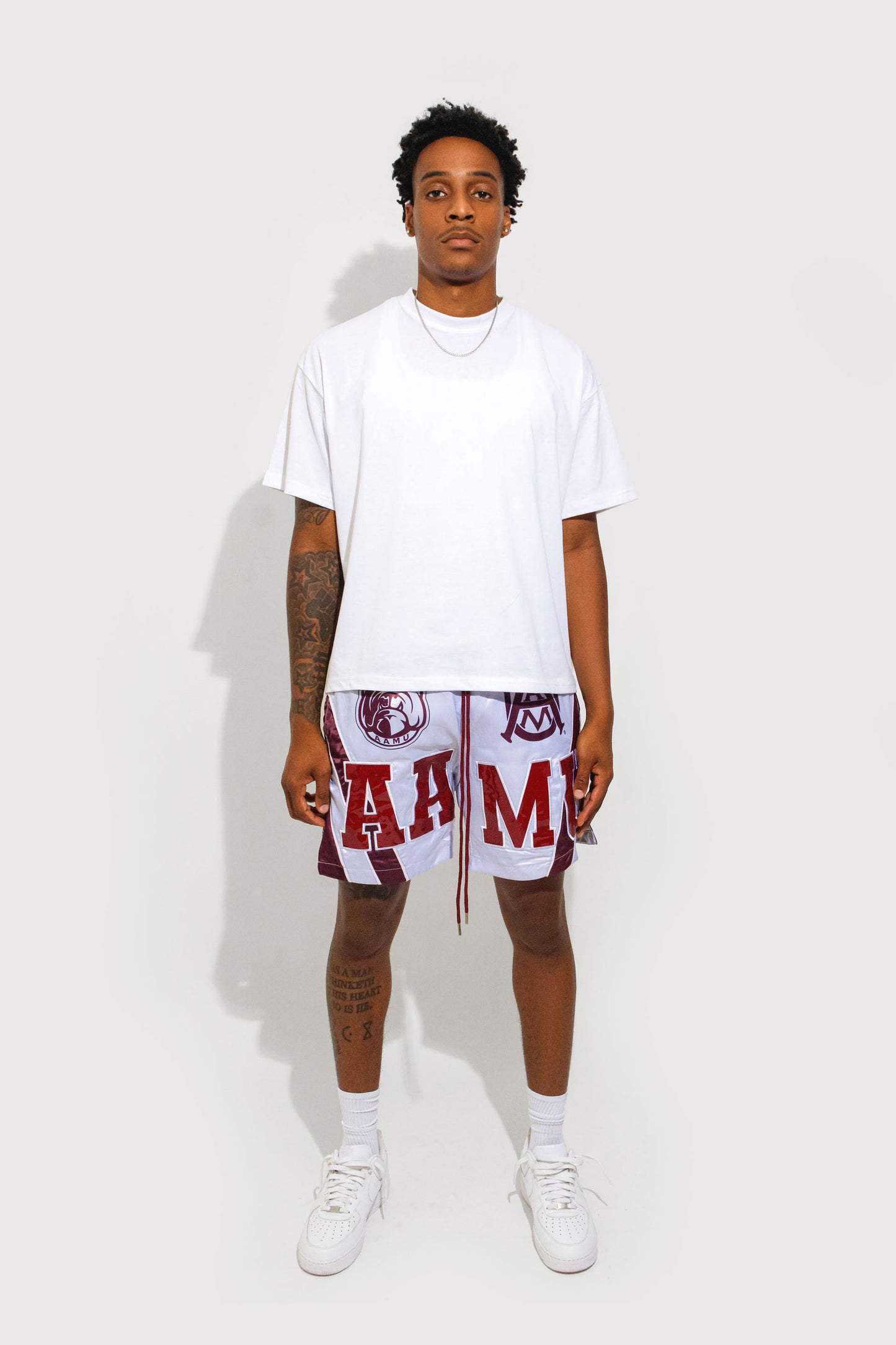 AAMU Satin Shorts