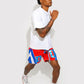 Delaware State Satin Shorts