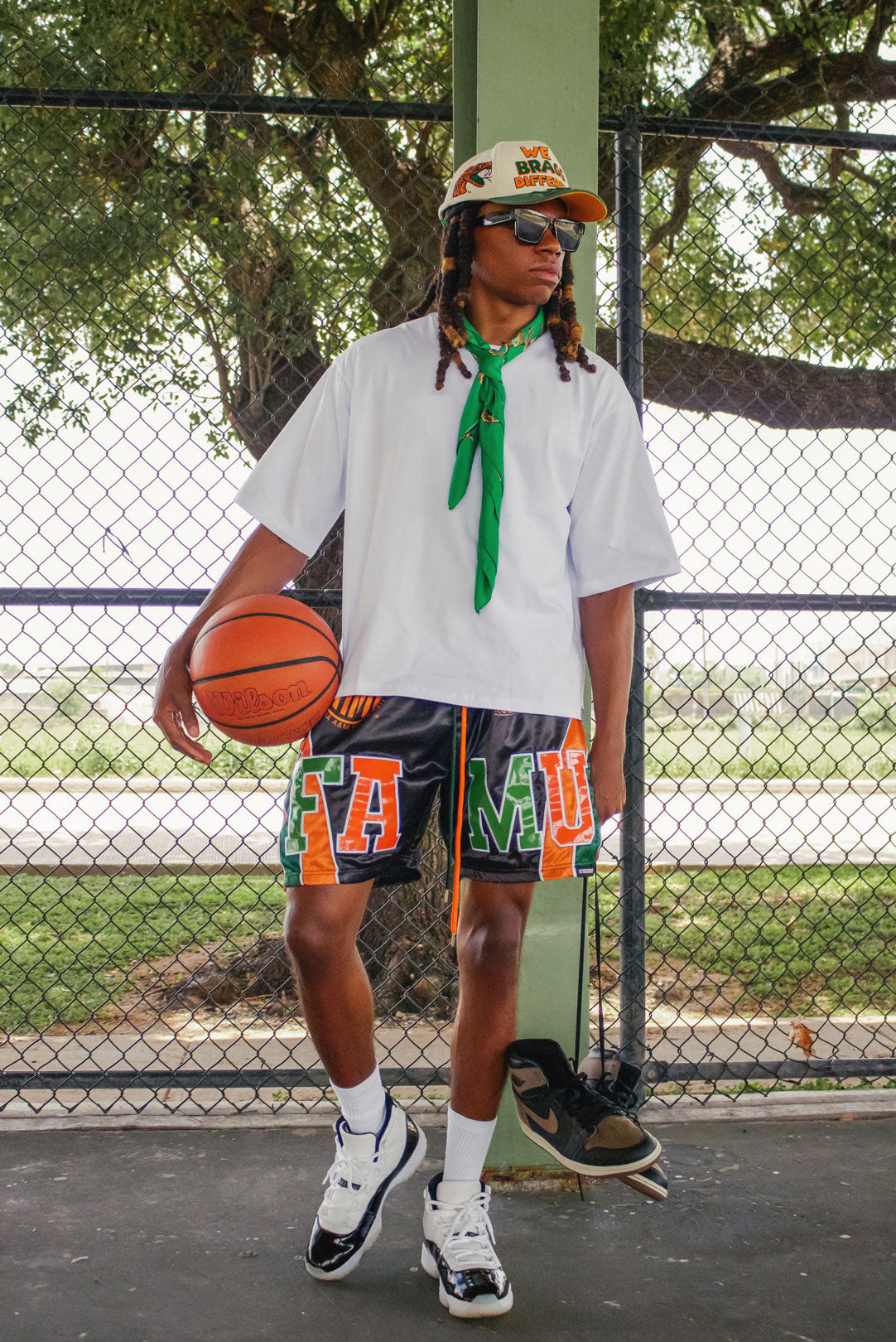 FAMU Satin Shorts