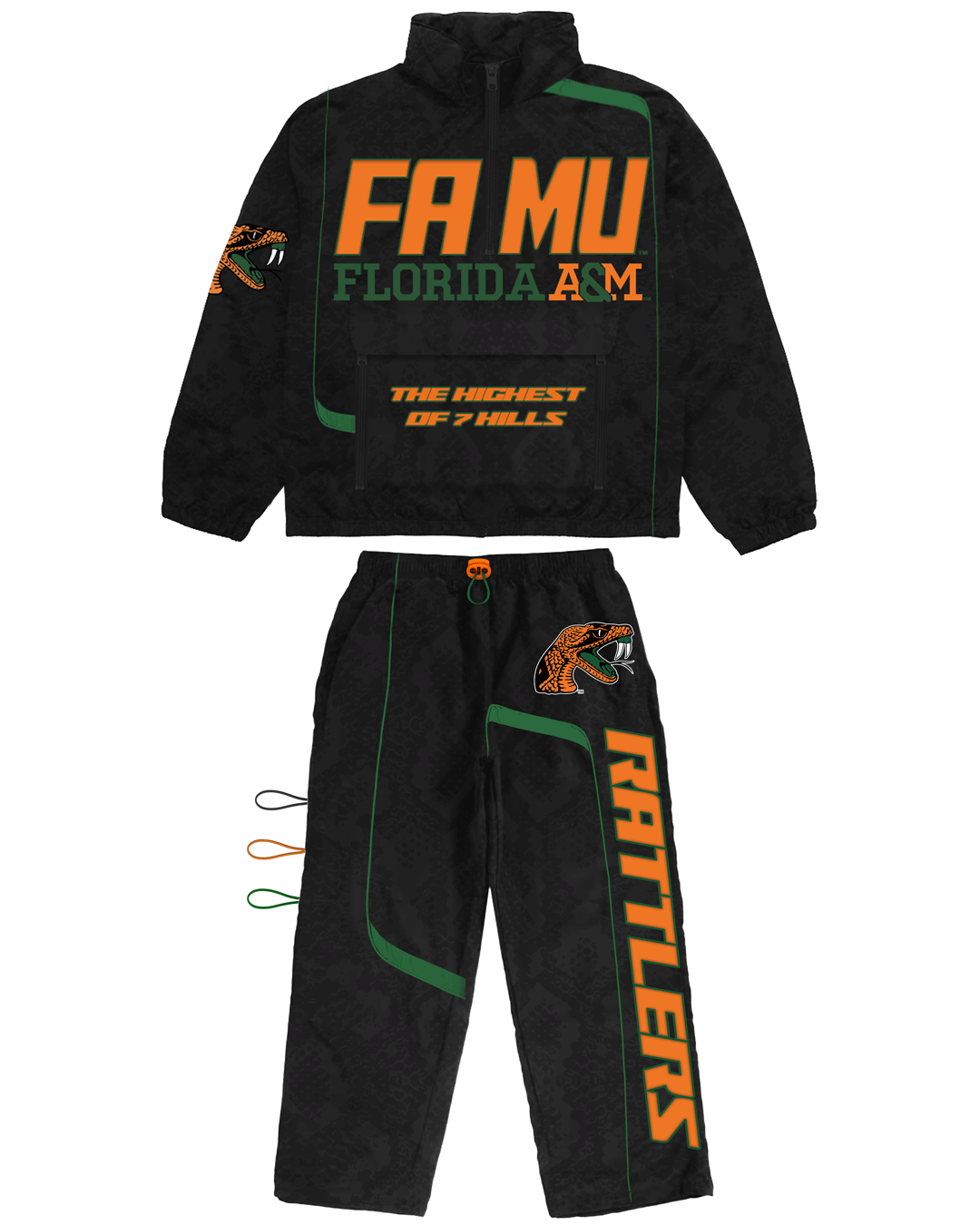 FAMU Windbreaker Set