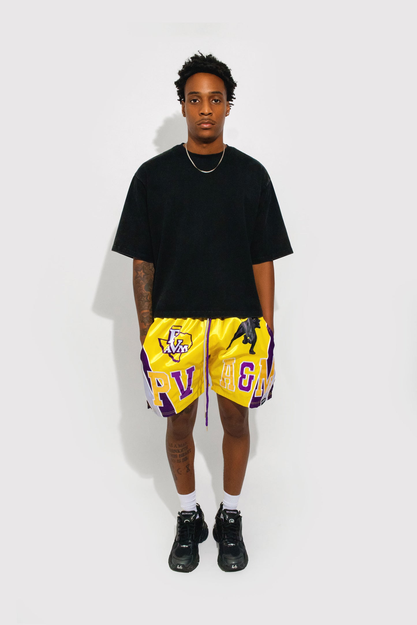 PVAMU Satin Shorts