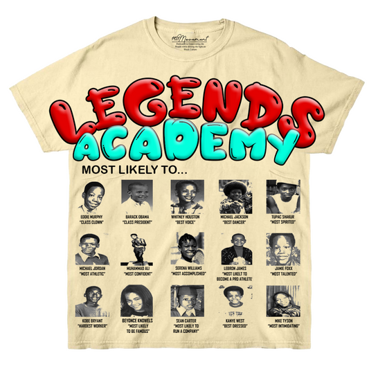 Legends Academy T-Shirt - Legends Academy Apparel and Clothing - 1921 Movement